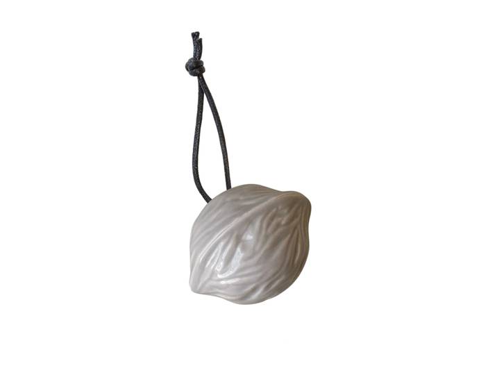 DBKD Hanging walnut kerstboomhanger Shiny mole