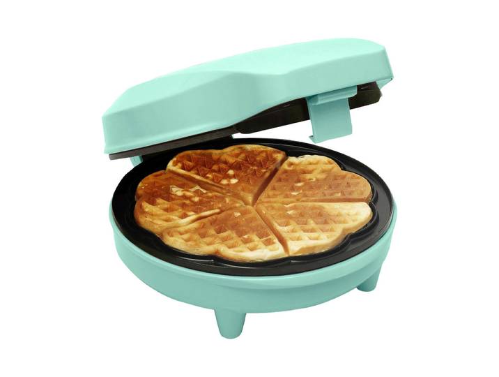 Bestron ASW217M Herzwaffeleisen Grün