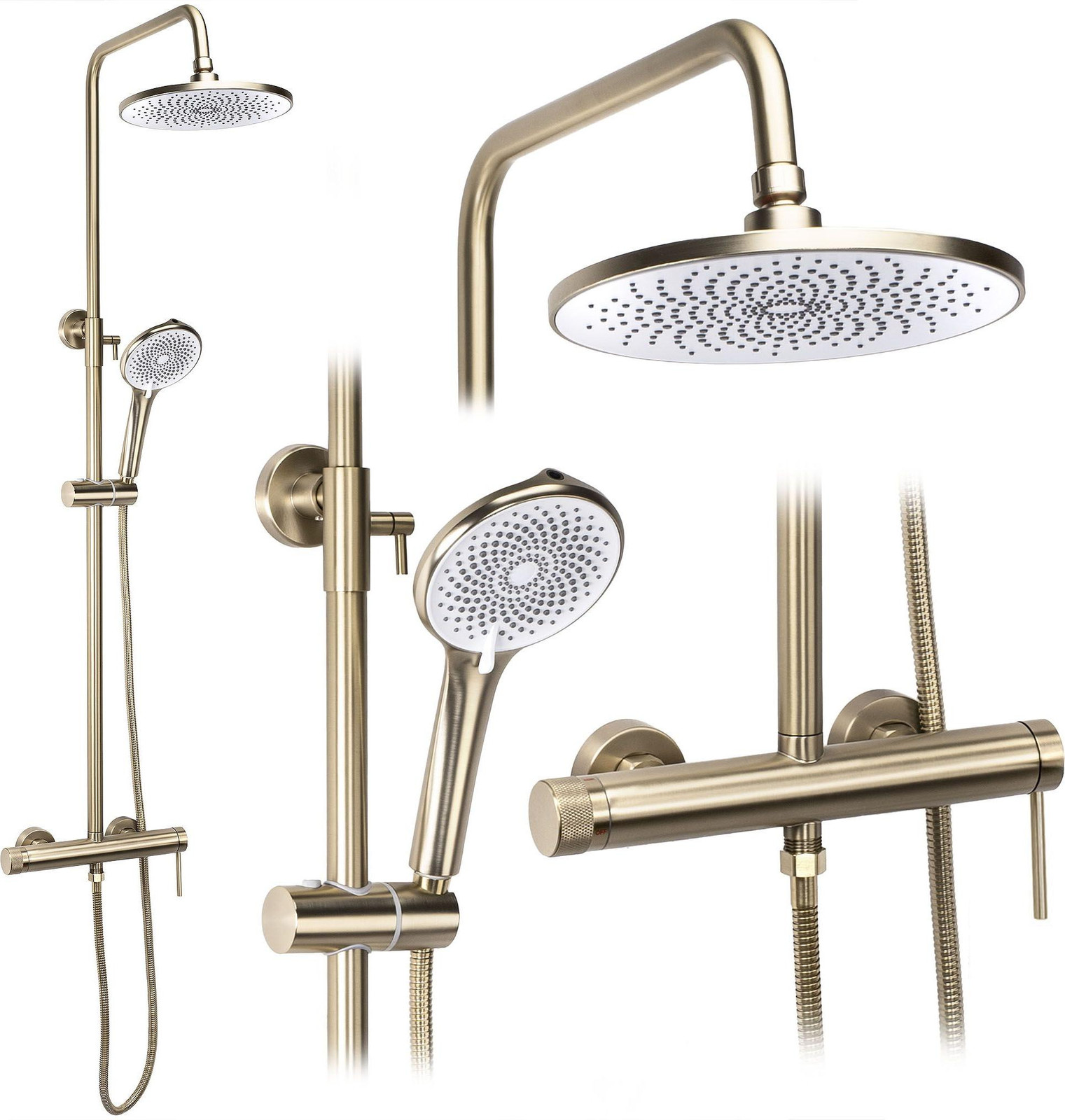 Rea Doucheset Foss Clif Brush Gold