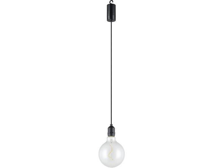 Eglo Pendellampe Vignanello Schwarz Kunststoff Fix integriert 0.10 W IP44 - LED - Lichtfarbe: Extra warmweiss - LED Energiesparlampen