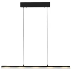 JUST LIGHT. Pendelleuchte Nele Metall Schwarz