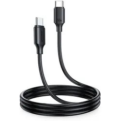 Joyroom Ladekabel – USB-C auf USB-C für Smartphones und andere Geräte, Schnellladekabel 60W, Länge 1,0 m