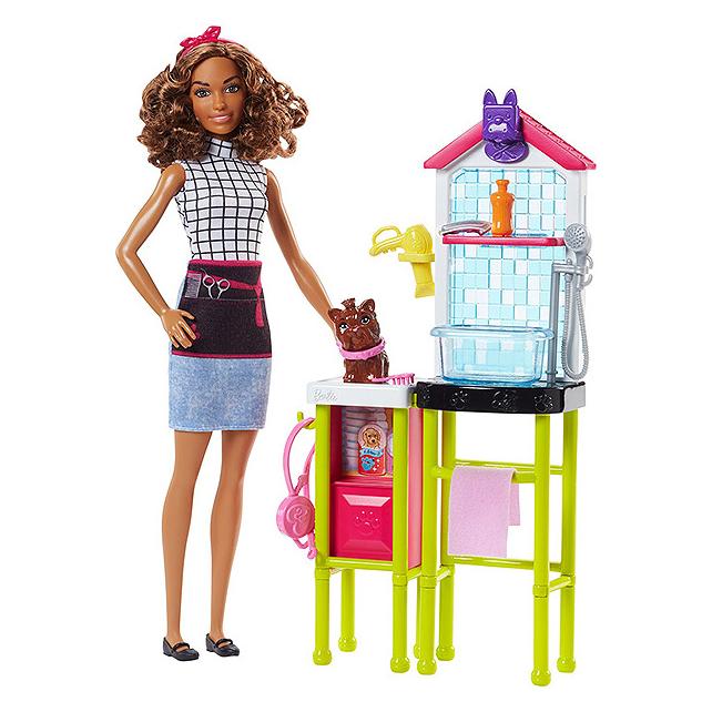 Barbie Tierärztin Puppe und Spielset (FJB31)
