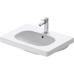 Duravit, Waschbecken, Möbel-Waschtisch D-Code 65 cm weiss 03426500002 (485 mm, 650 mm)