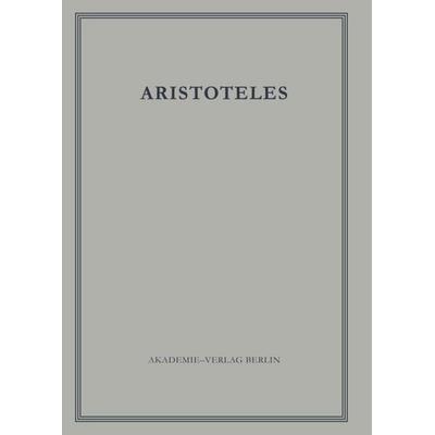 Politik - Buch II und III, Gebundene Ausgabe von Luchaire, De Gruyter, 978-3-05-001748-8