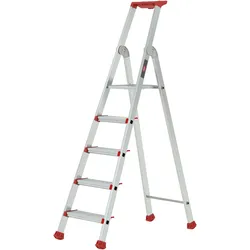 Altrex, Leiter + Gerüst, Nimba Nur rollbare Haushaltsfalle (NEO) - 5 Schritte -503895 (Trittleiter, 194 cm)