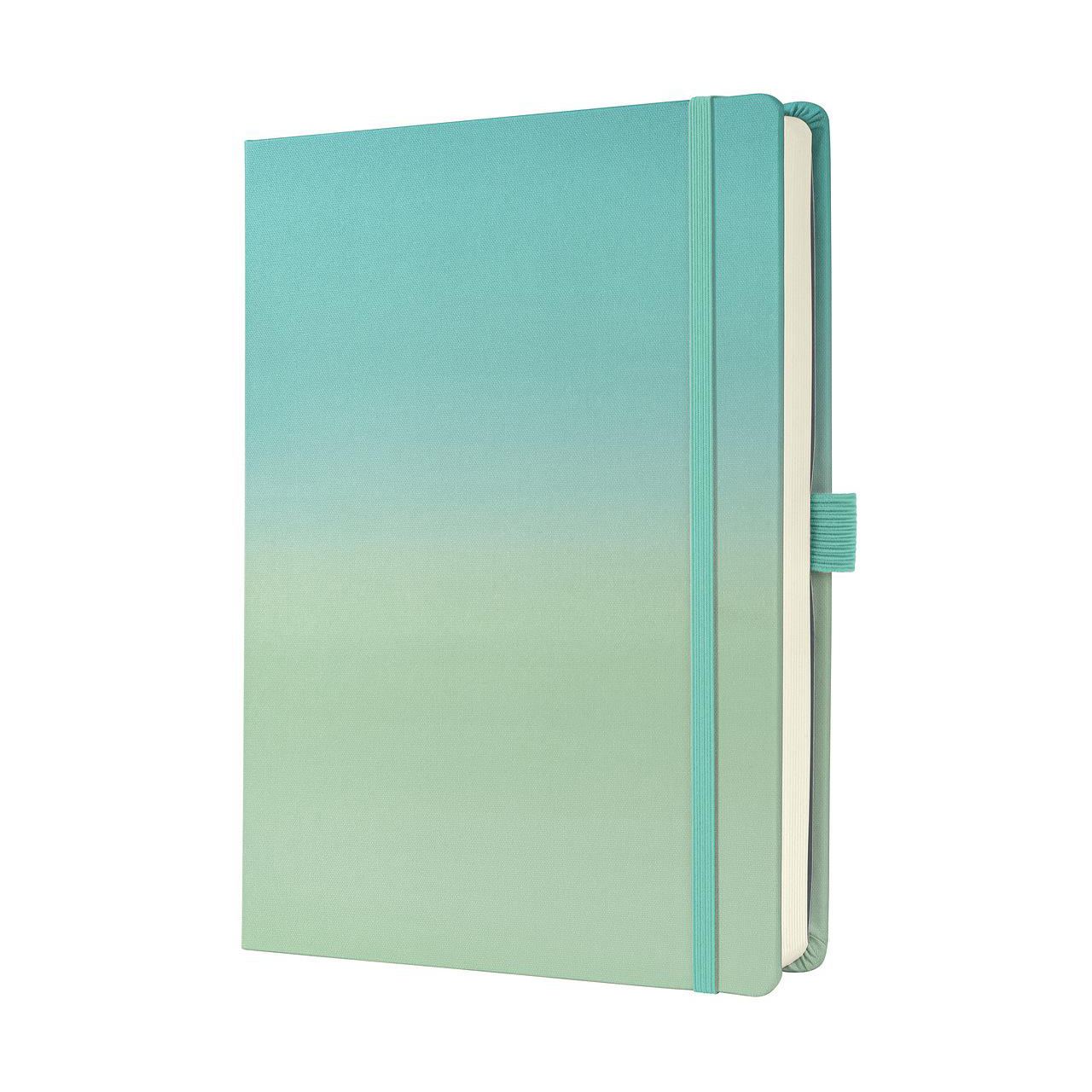 SIGEL Notizbuch JOLIE Bullet A5+ punktraster, türkis/mintgrün Hardcover 200 Seiten