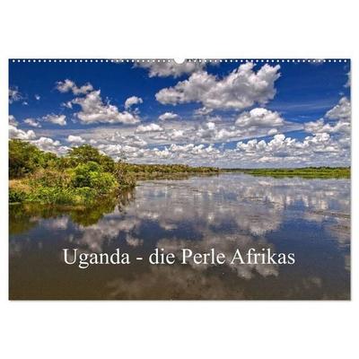 Uganda - die Perle Afrikas (Wandkalender 2026 DIN A2 quer), CALVENDO Monatskalender