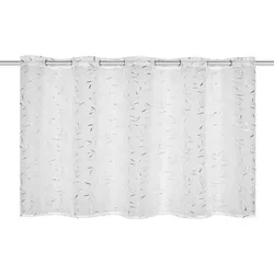 Schmidt Kurzgardine Rialmo 70 x 140 cm Polyester Weiß 75