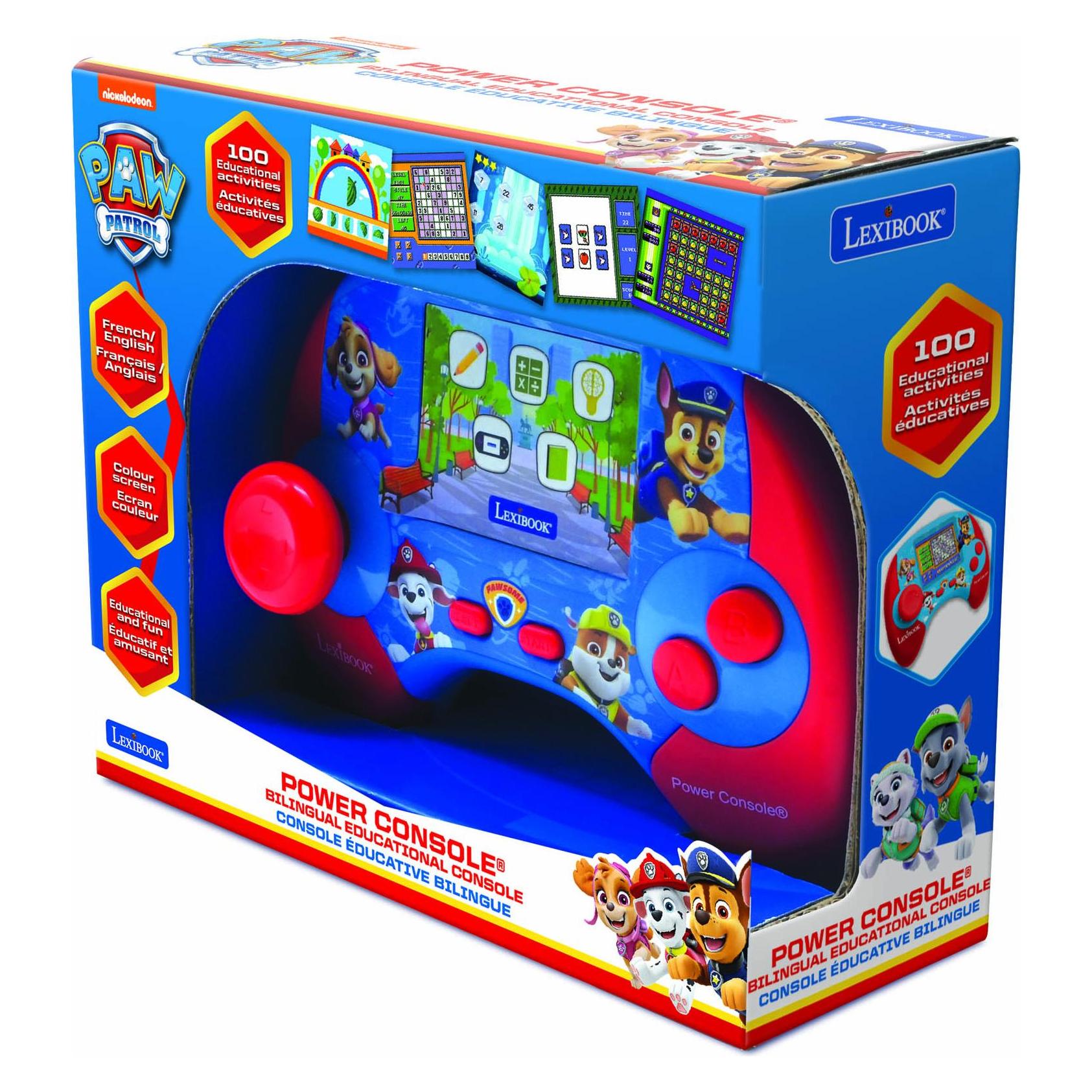 Paw Patrol Lexibook - Educational handheld bilingual console with LCD screen (JCG100PAi1) (Englisch, Französisch) (JCG100PAi1)