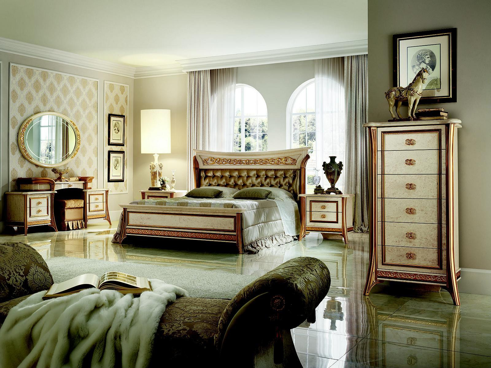 Chesterfield Designer Tweepersoonsbed voor de Slaapkamer