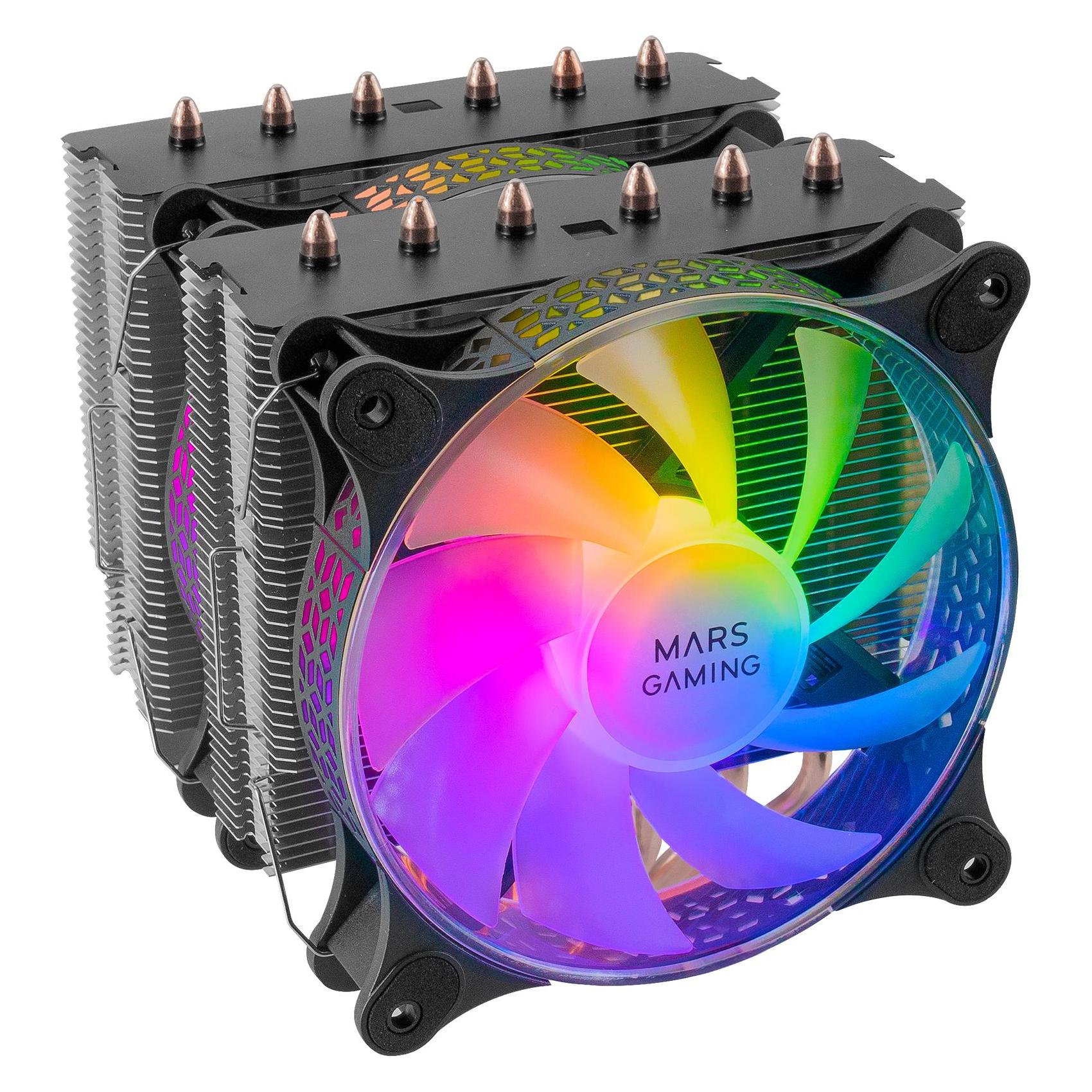 Mars Gaming Ventilateur Pour Processeur Mcpu-Xt RGB (Noir) (145 mm) (MCPUXT)