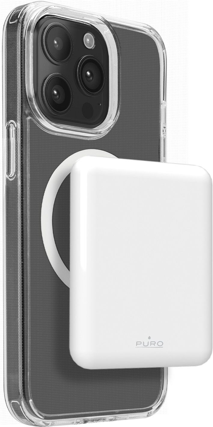 Power bank Puro PUFCBB50P2MAGWHI POWER MAG White