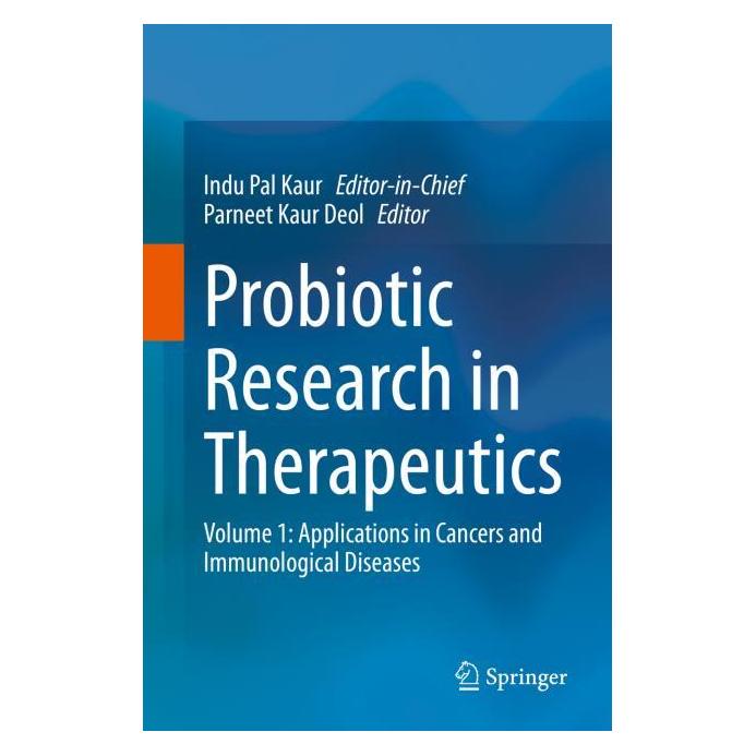 Springer Probiotic Research in Therapeutics (Englisch, Hardcover, Indu Pal Kaur, Parneet Kaur Deol) (63671959)