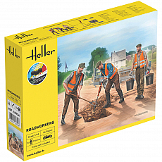 Heller - Starter Kit Road Workers - 1:24 - 36 Teile - 3 Figuren 305892