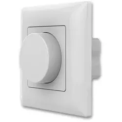 ISOLED Sys-Pro 1 Zone Einbau-Drehknopf Funk-Dimmer 230V, 360VA, Phasenan-/Abschnitt wählbar ISO-114430