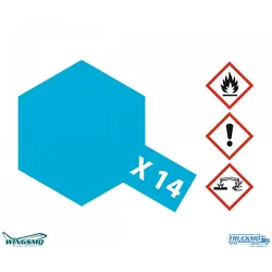 Tamiya X-14 Himmelblau glänzend 10ml 300081514