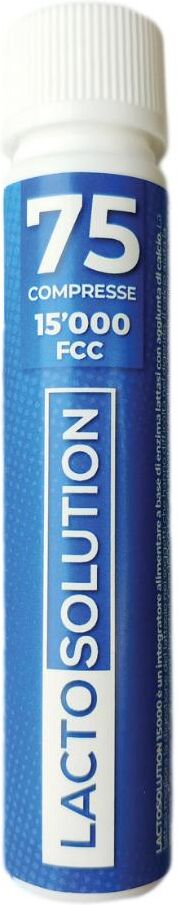 NUTRAS Srl LACTOSOLUTION 15000 75 Cpr