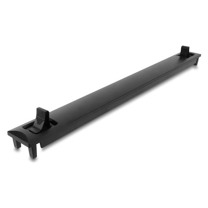 Delock 48,26cm 19Zoll 1 HE Blindpanel ABS Kunststoff mit Einrastfunktion Snap-In schwarz (67208)
