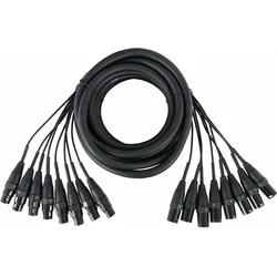 Pronomic Stage MX8/0-5 Sub-Multicore XLR 5m