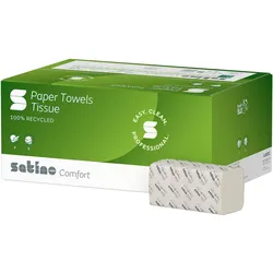 Satino by Wepa HiCycle Papierhandtuch, Haushaltspapier, Weiss