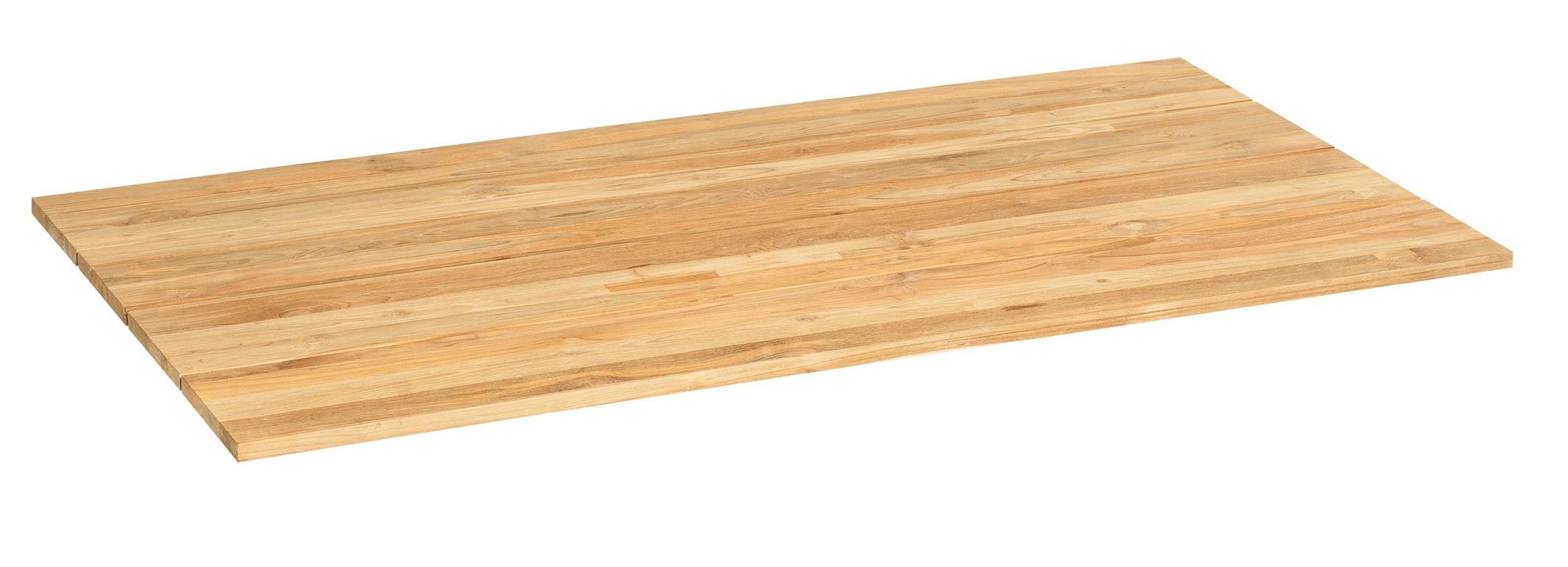 MUESING Tischplatte Solid Old Teak natur 16905820