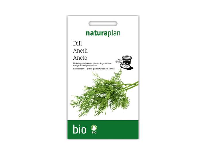 Naturaplan Bio-Saatplatte Dill