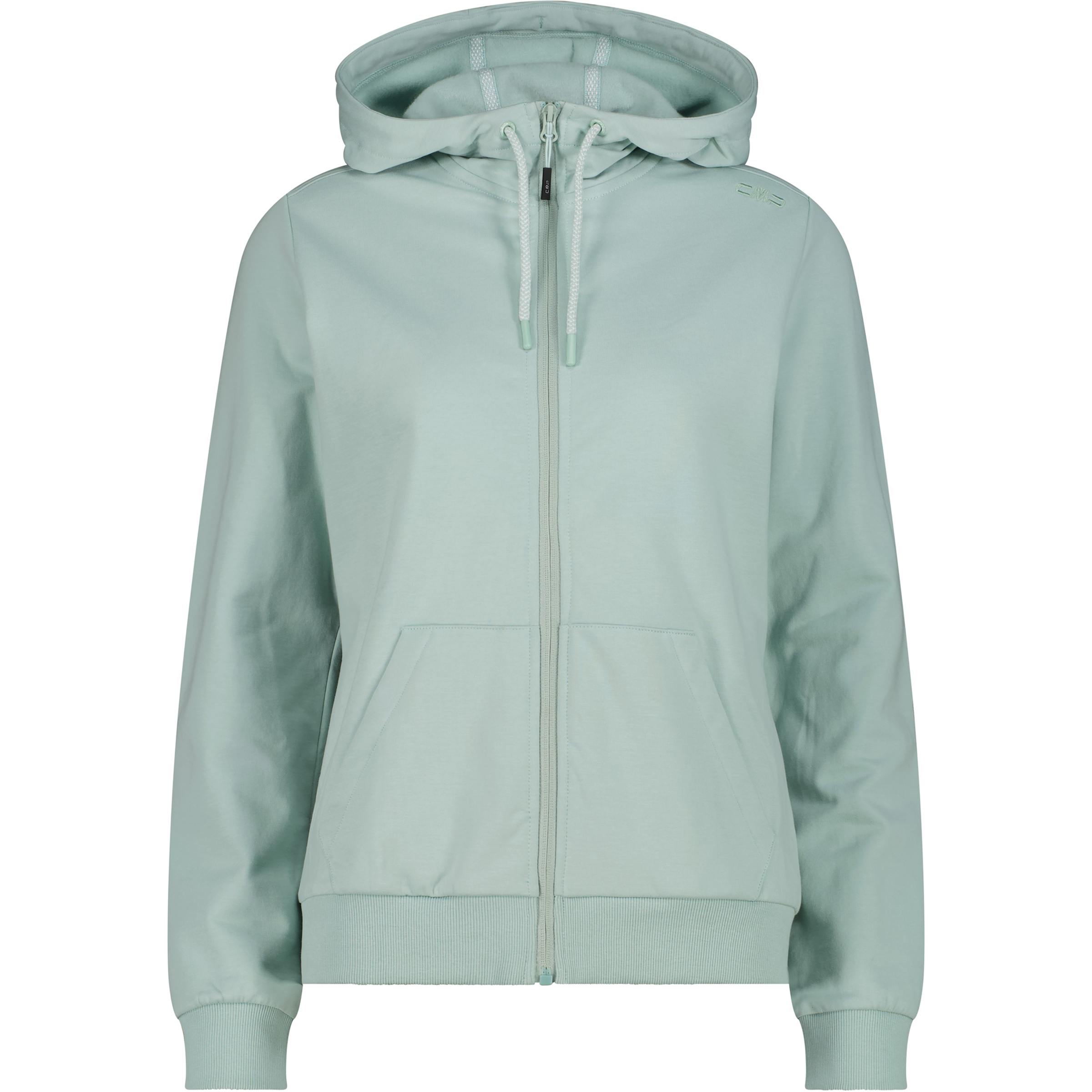CMP Stretch Fleece Damen Fleecejacke gruen Größe M Lifestyle Hautfreundlich