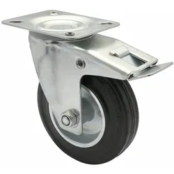 WAGNER® design yourself Transportgeräte-Lenkrolle RO 7124 silber