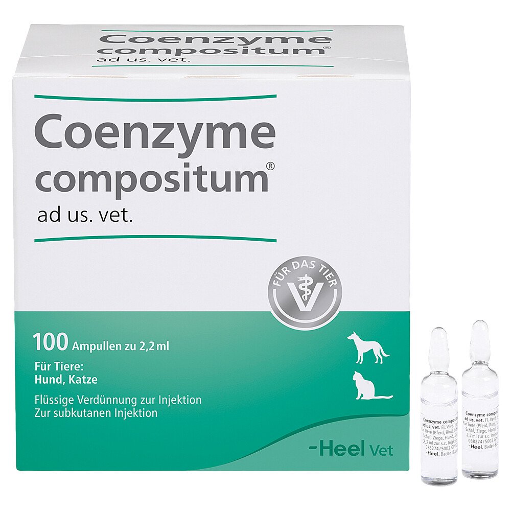 Biologische Heilmittel Heel GmbH Coenzyme compositum ad usus vet.Ampullen 15300417