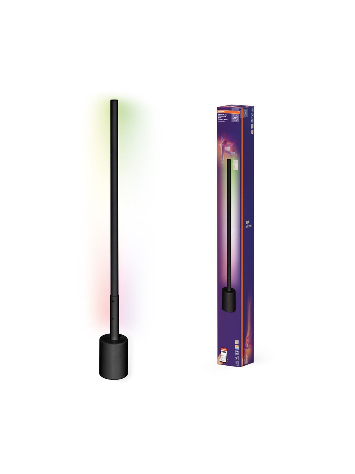 Osram SMART+ Floor Slim 540lm 24W/RGB+827-865 800mm black WiFi