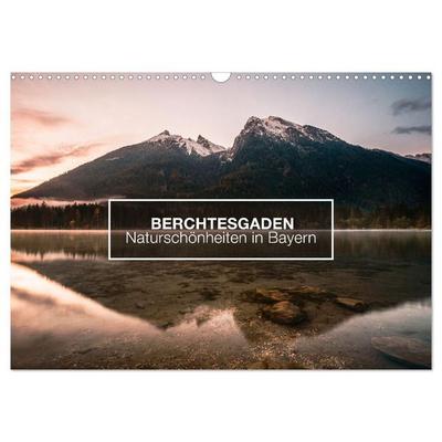 Berchtesgaden - Naturschönheiten in Bayern (Wandkalender 2027 DIN A3 quer), CALVENDO Monatskalender