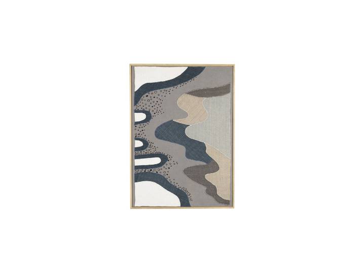 Tableau en tissu bleu Coastal