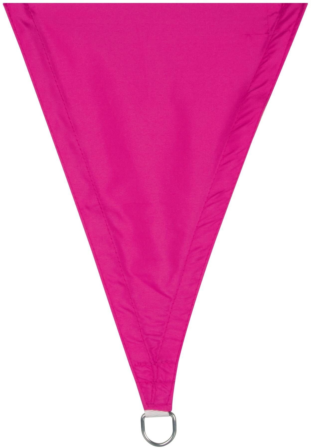 Sonnensegel "Perel 360 cm, Quadratisch", pink, Sonnensegel, B/T: 360cm x 360cm, Polyester, Sonnensegel, B:360cm T:360cm pink B/T: 360cm x 360cm