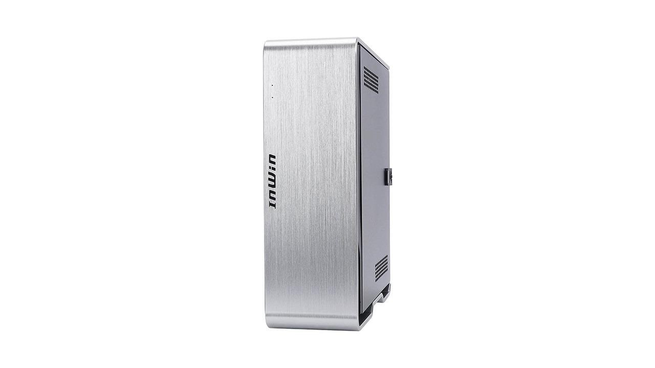 InWin Chopin MAX Mini-ITX behuizing met 200W 80+ Gold voeding, zilver