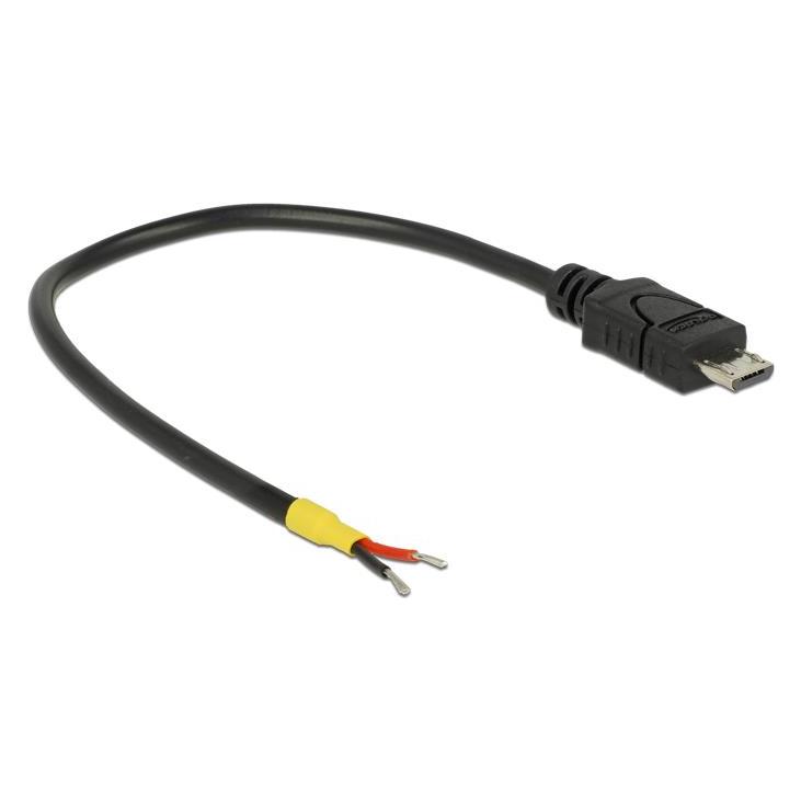 Delock USB Micro-B Kabel - 2Pol Strom, 15cm (85306)