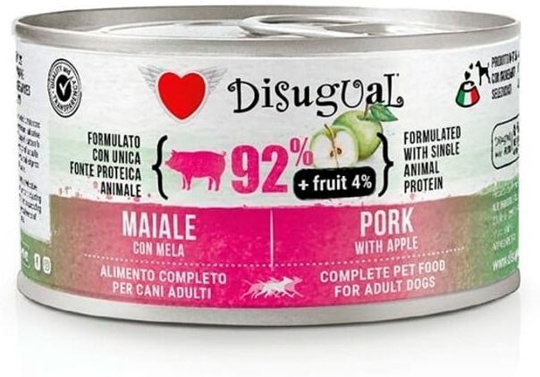 Disugual Fruit Porco com Maçã 12 uds x 150g