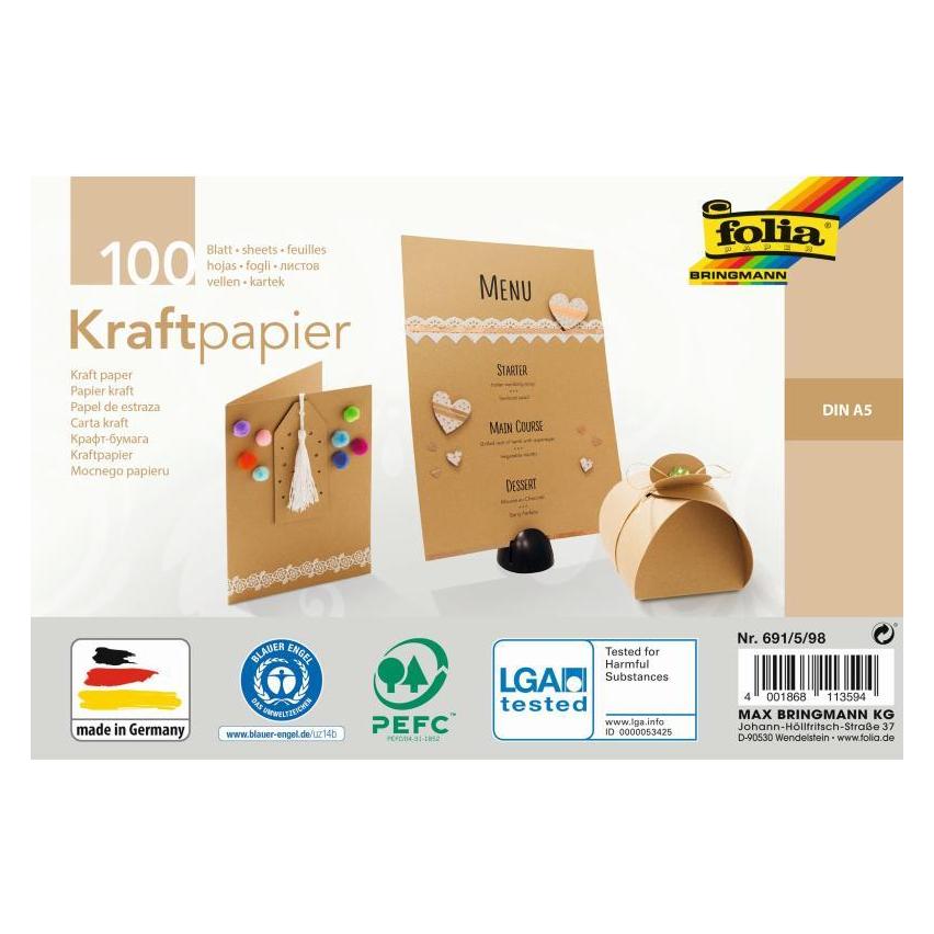 Folia Kraftpapier (120 g/m², 1x) (691/5/98)