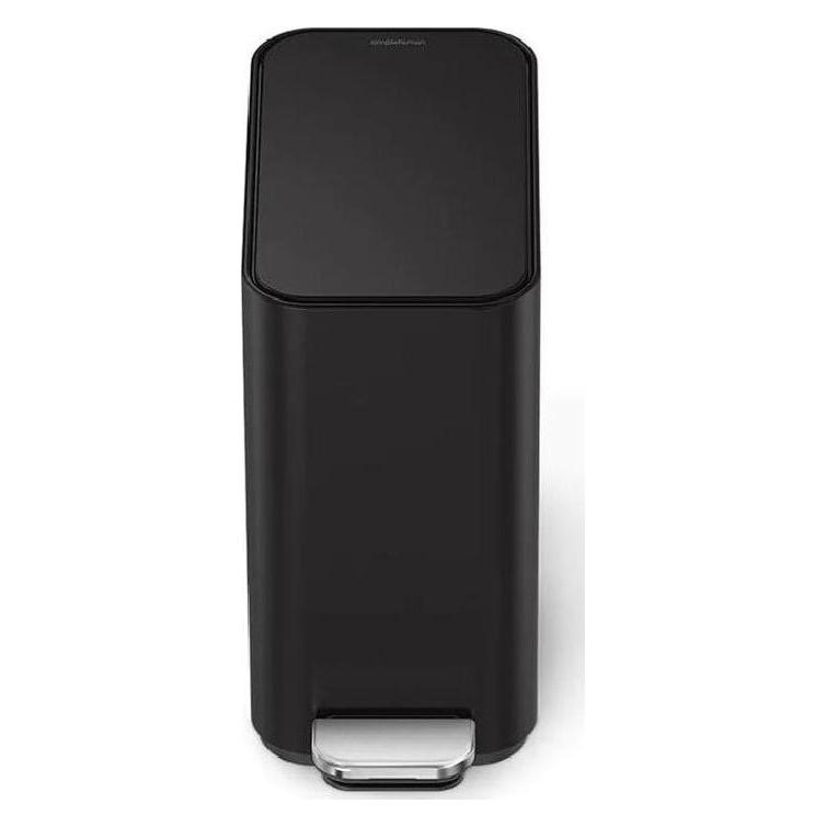 Simplehuman Treteimer 5 l, Schwarz matt (5 l) (CW2101)