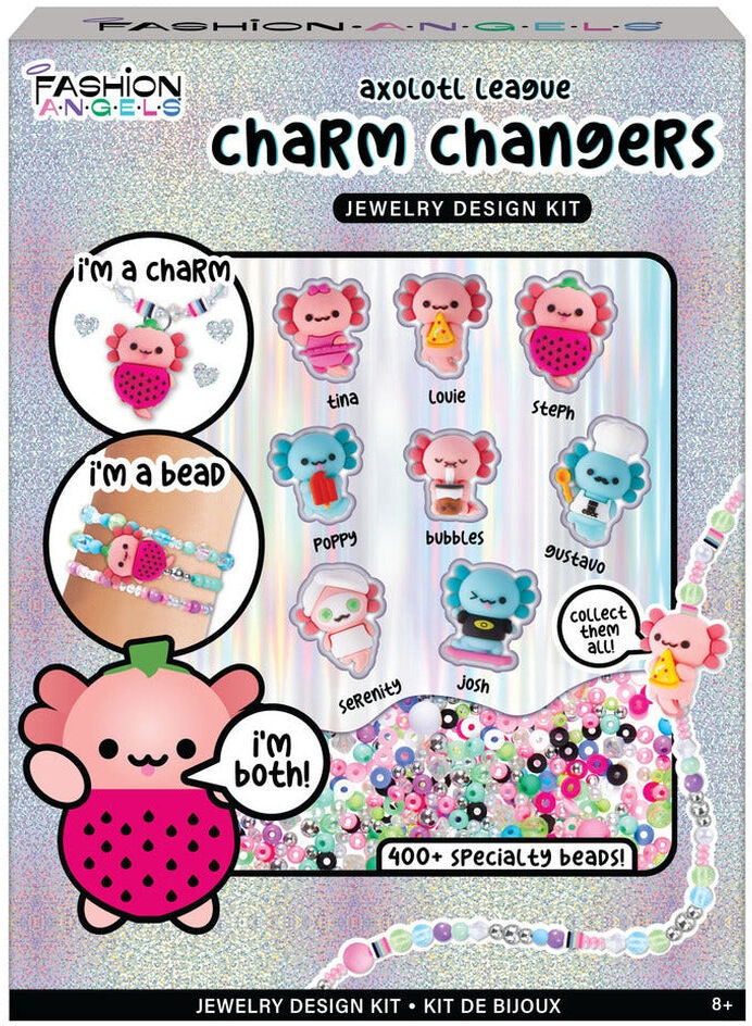 Fashion Angels Charm Changers Axolotl League Jewellery Design Kit for Kids