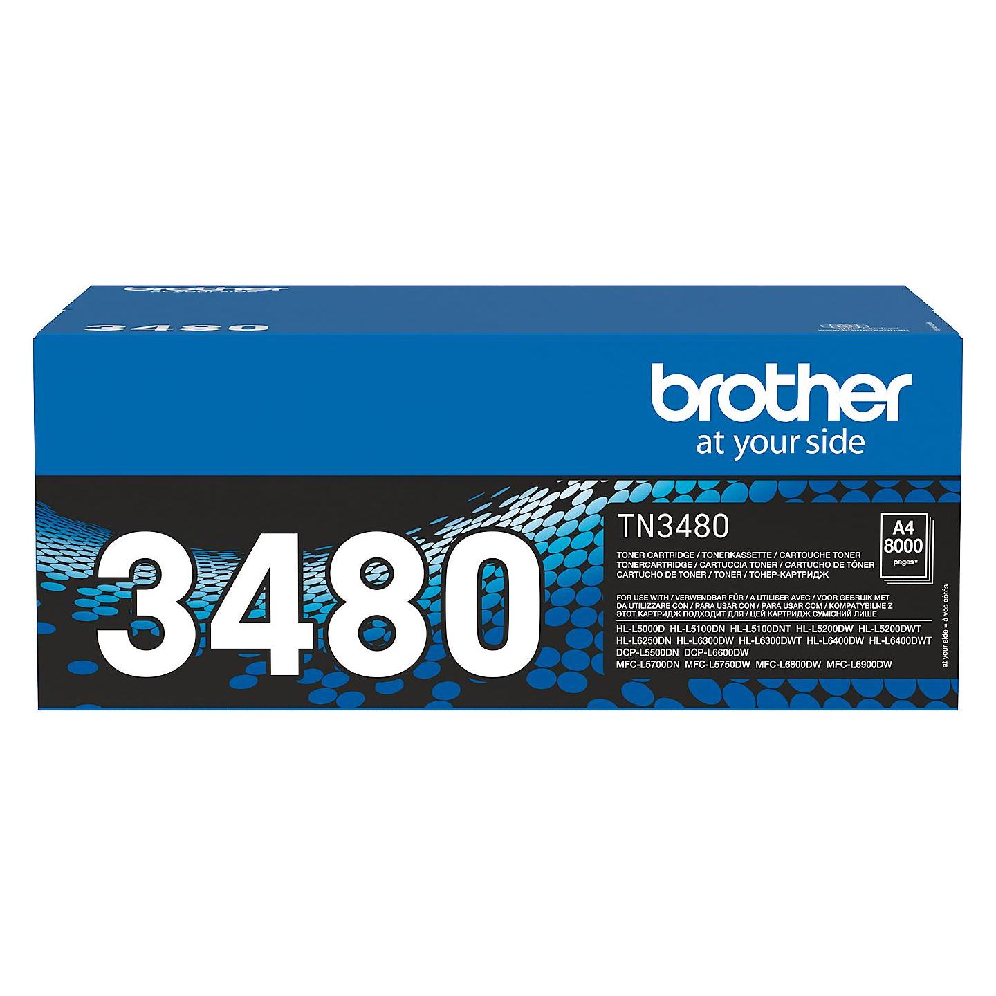 Brother Tn-3480 (BK) (TN-3480)
