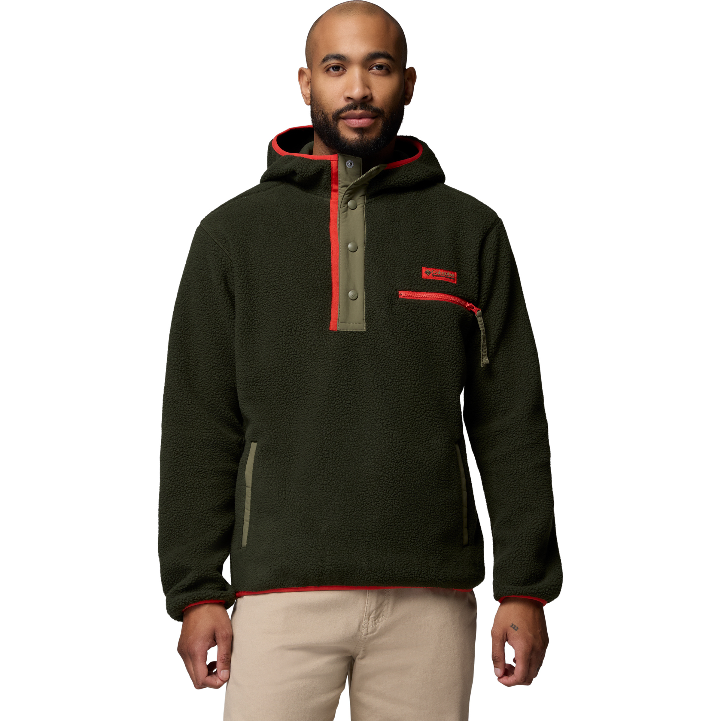 Columbia Helvetia II Herren Hoodies gruen Größe L Trekking Elastisch