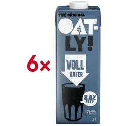 Oatly 6er-Pack Haferdrink »Voll 2,8%« 1 Liter