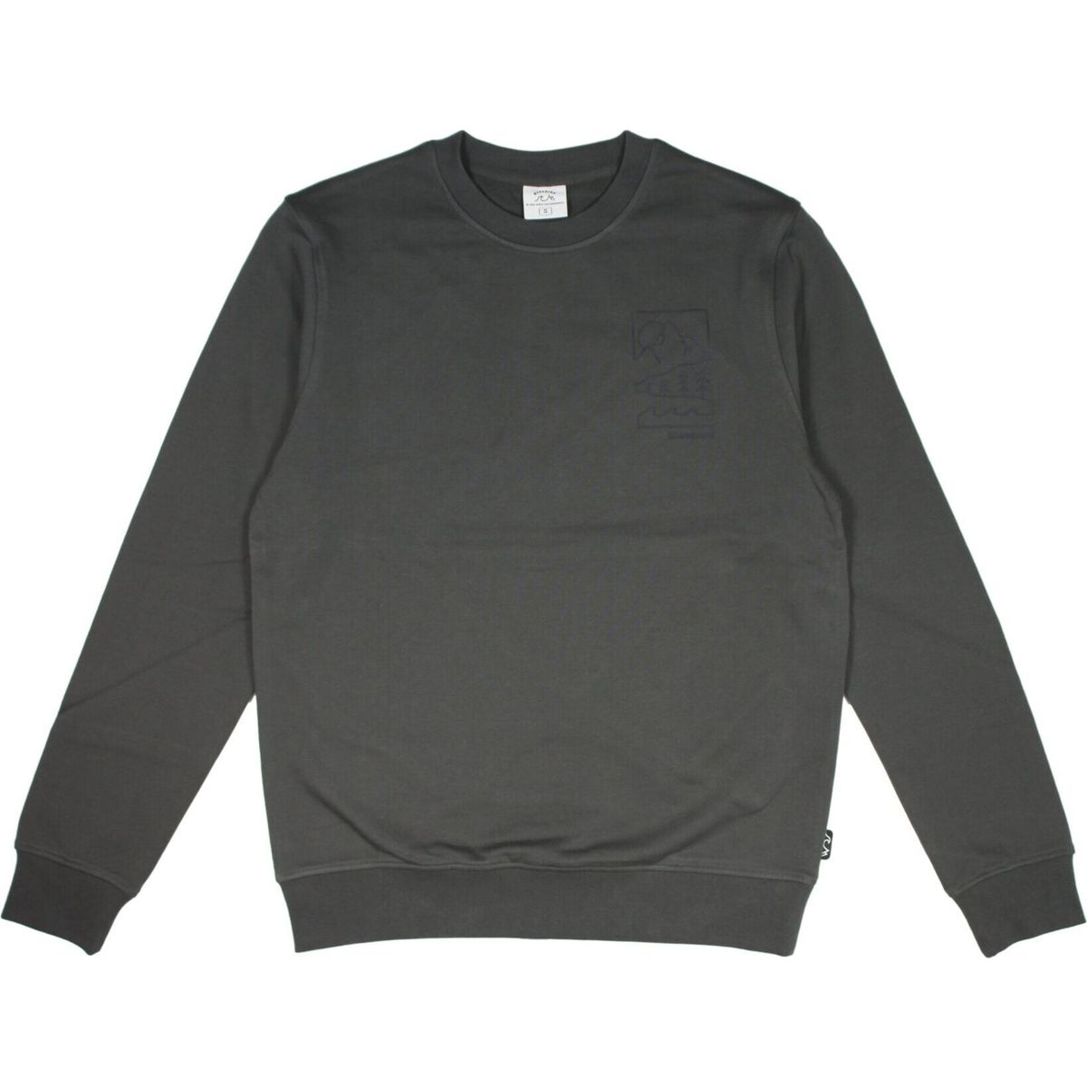 Bleubird Alpine Crew khaki Small CREW-ALP-FOR-S