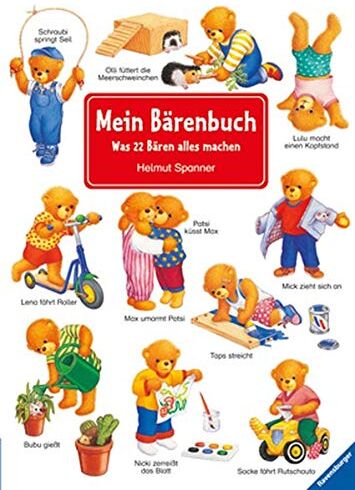 Helmut Spanner - Mein Bärenbuch: Was 22 Bären alles machen - Preis vom 18.10.2026 19:22:15 h
