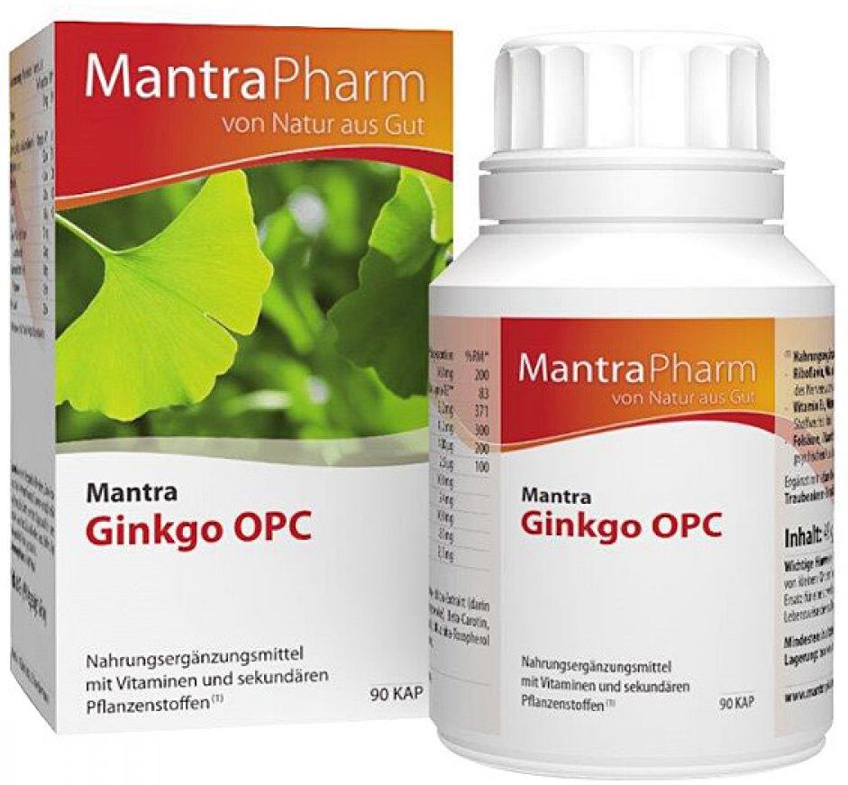 Mantra Pharm Mantra Ginkgo Opc Kapseln