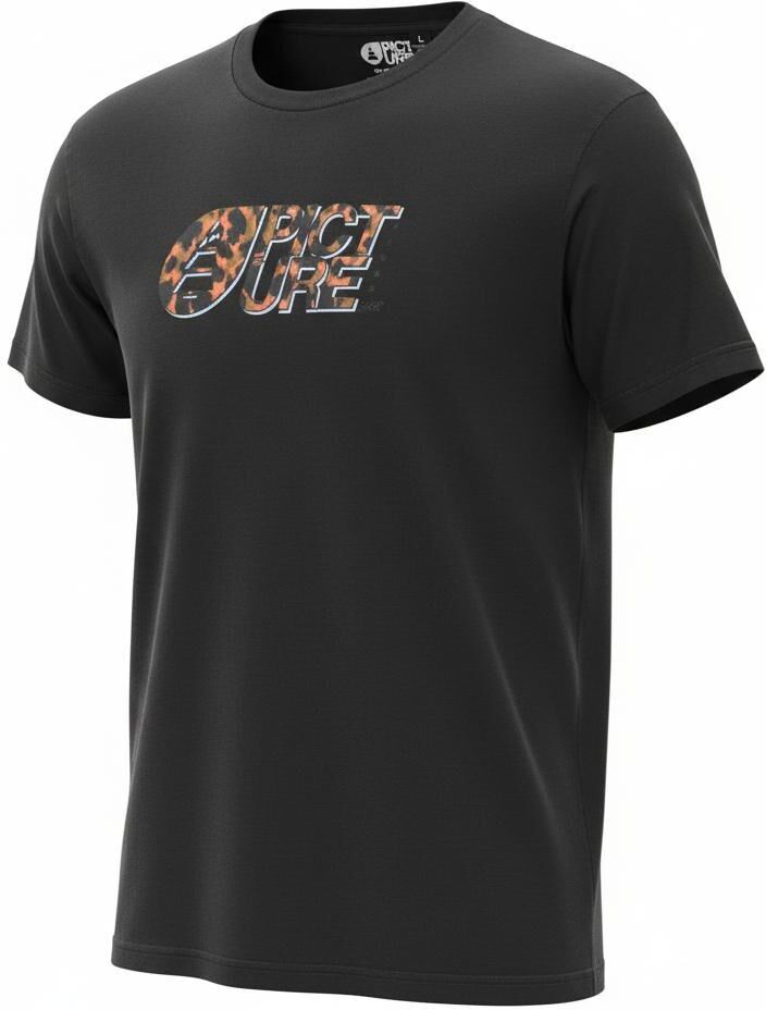 Picture  - Basement Leo Tee Shirt Black Washed - S - Tee-shirt
