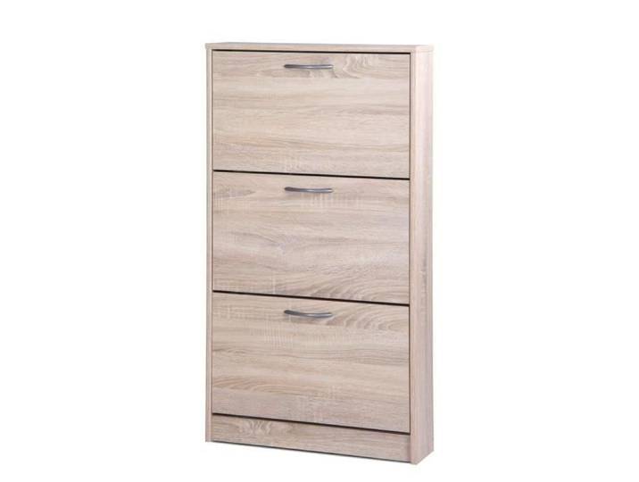 MAINZ Meuble à chaussures classique - Décor chêne sonoma - L 58 cm
