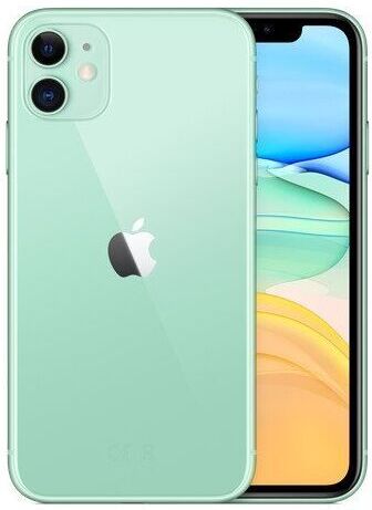 Apple iPhone 11   64 GB   Dual-SIM (eSIM, Nano-SIM)   green - Refurbished