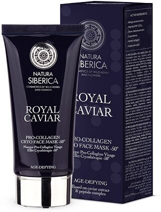 Natura Siberica Royal Caviar Procollagen Facial Cryo Mask -50 75 ml